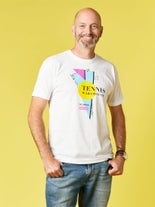 Tennis Warehouse Triangle T-Shirt White L