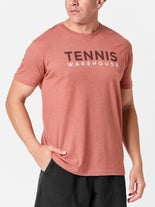 Tennis Warehouse Large Stack T-Shirt Redwood XXL