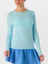 tasc Women's Summer Nola Long Sleeve Blue S