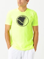 Tennis Warehouse Slice T-Shirt Neon Yellow XXL