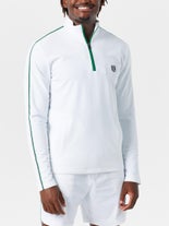 UomoSport Men Navigare III Zip Pullover White XL