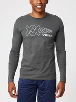 Volkl Men's Flying Chevron Long Sleeve Charcoal XXL