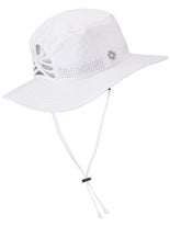 VimHue Women's Sun Goddess Bucket Hat White M/L