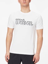 Wilson Men's Script T-Shirt White S