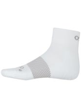 OS1st Wicked Comfort Quarter Sock White