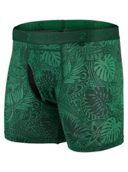 2UNDR Men's Swing Shift 6" Boxer Brief - Coastal Green