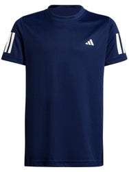 adidas Boy's Spring Club 3-Stripe Top