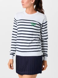 Ame & Lulu Women's Club Sport Rally Stripe Sweater