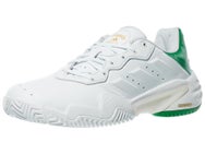 adidas Barricade 13 Leather White/Green Men's Shoes