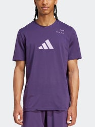 adidas Men's Fall Tennis Logo Graphic T-Shirt