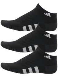 adidas Women's Cushioned 3.0 3-Pack Low Cut Socks Black