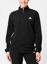 adidas Women's Core 3 Stripe Woven Jacket