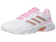 adidas CourtJam Control 3 White/Pink Women's Shoes