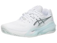 Asics Gel Resolution X Clay White/Silver Women's Shoes