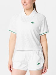 adidas Women's Originals Pro Polo - White
