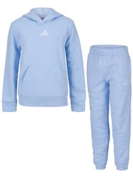 adidas Youth Winter Essential Fleece Warm Up Set