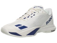 Babolat Jet Mach 4 Cream/Dark Blue Men's Shoes
