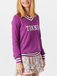 Bubble Women's Hatton Sweater - TENNIS Purple