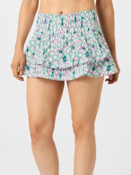 Bubble Women's Ruffle Skirt - Animal