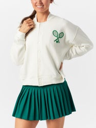 CourtLife Women's Racquet Button Jacket