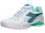 Diadora Blushield Torneo 3 Clay Wh/Spruce Men's Shoes