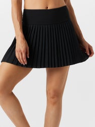 Fabletics Women's Hot Shot Pleated Skirt - Black