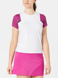 InPhorm Women's Spring Sofia Short Sleeve Top