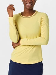 IBKUL Women's Essential Long Sleeve - Lemonade