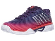 KSwiss Hypercourt Express 2 Purple/Coral Junior Shoes