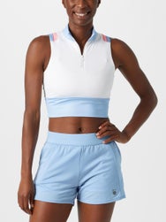 KSwiss Women's Fall Crop Zip Tank