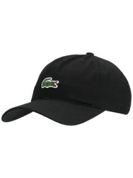 Lacoste Boy's Core Croc Hat - Black