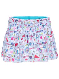 Lucky in Love Girl's Diva Smocked Skirt