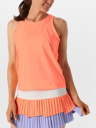 Lucky In Love Women's Love Every Game Shimmer Tank