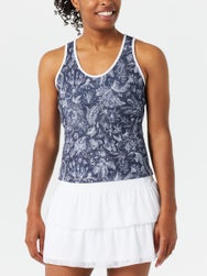 Lucky in Love Women's Electric Fonce Toile Tank