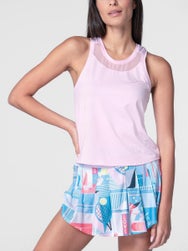 Lucky In Love Women's Linen Goddess Hip Fit Tank