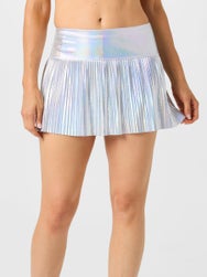 Lucky In Love Women's Snakeskin Pleat Skirt