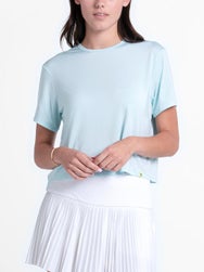 Lucky in Love Women's Core Power Box Top - Wave