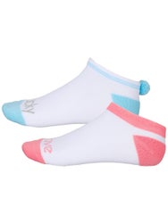 Lucky In Love Wmn Retro Low Cut Sock Size 4-10 Multi