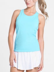 Lucky In Love Women's Retro Seamless High Neck Tank