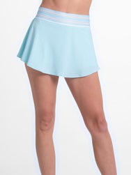 Lucky in Love Women's Riviera High Waist Wave Skirt