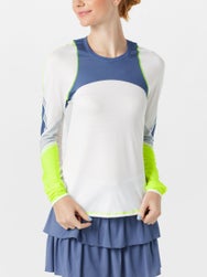 Lucky In Love Women's Steel Cut Long Sleeve