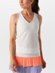 Lucky In Love Women's Love Shimmer V-Neck Tank