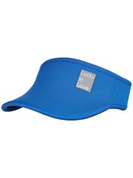 Lucky In Love Women's Stretch Visor - Royal