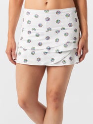 Lucky In Love Women's Long Paddle Scallop Skirt