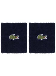 Lacoste Men's Fall Doublewide Wristband  - Navy