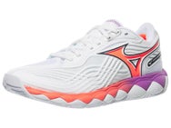 Mizuno Wave Enforce Tour 2 White/Orange Women's Shoes