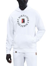 Nike Men's Heritage Fleece Pullover Hoodie - White