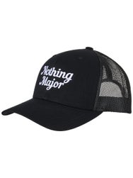 Nothing Major Trucker Hat - Black