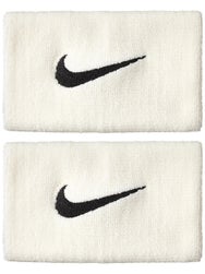 Nike Tennis Premier Doublewide Wristbands - Sail