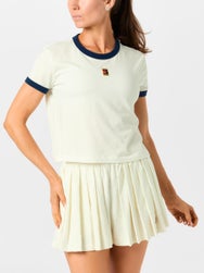 Nike Women's Spring Heritage Racquet Ringer T-Shirt
